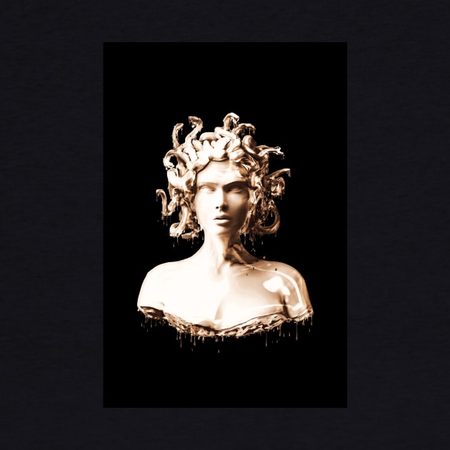 Bronze Medusa by Underdott